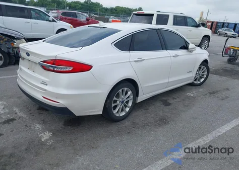2019 Ford Fusion Hybrid Sel from USA, damaged, VIN 3FA6P0MU8KR149591
